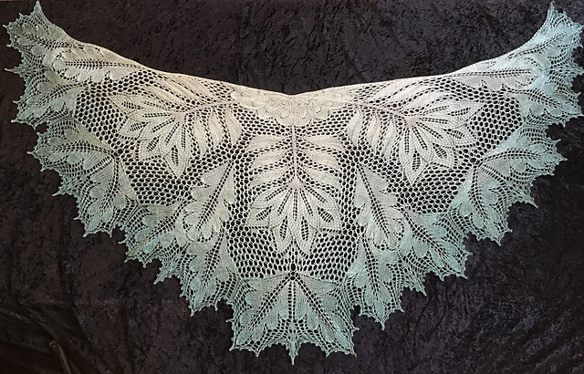 Dahlia Shawl