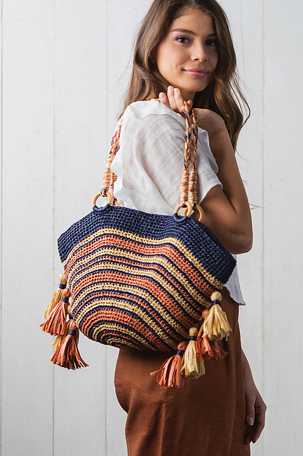 Summer Peach Purse