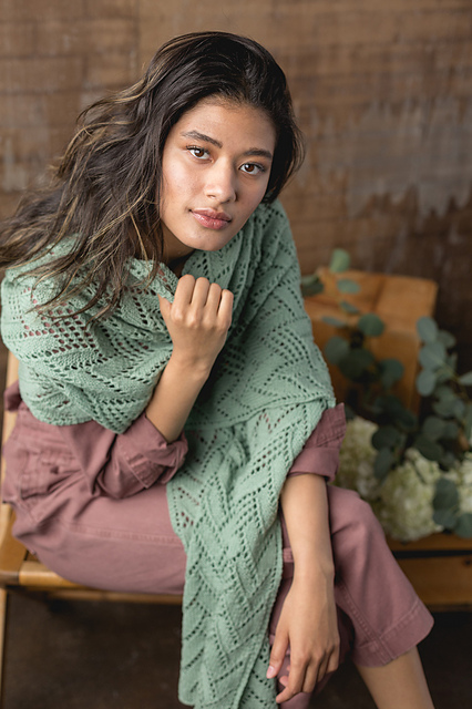 Autumn Rain Shawl