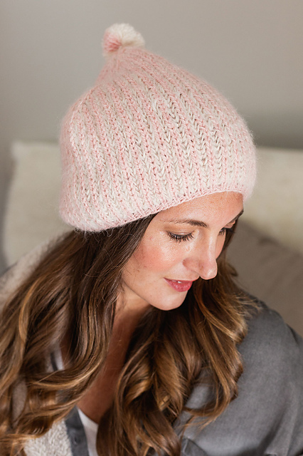 Frost Blush Beanie