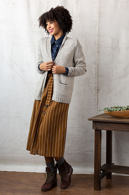 Lace Pleat Cardigan