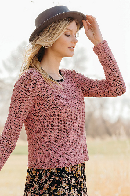 Apple Blossom Pullover