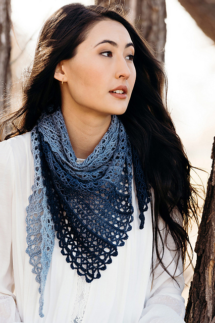 Spring Rain Shawl