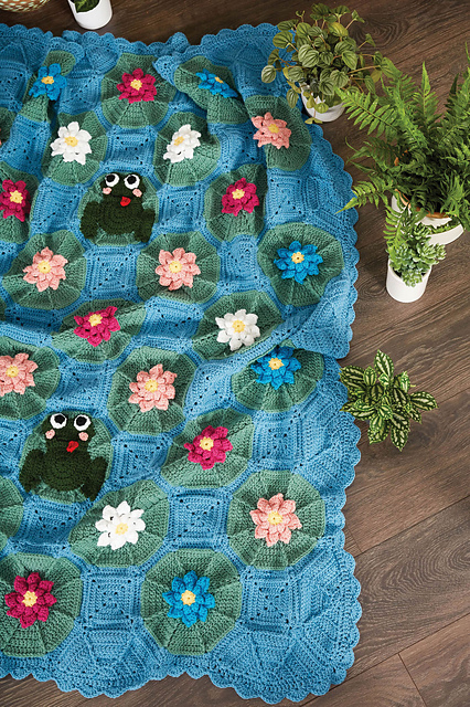 Lily Pond Afghan