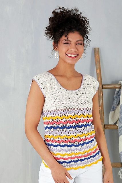 Starfish and Surf Top