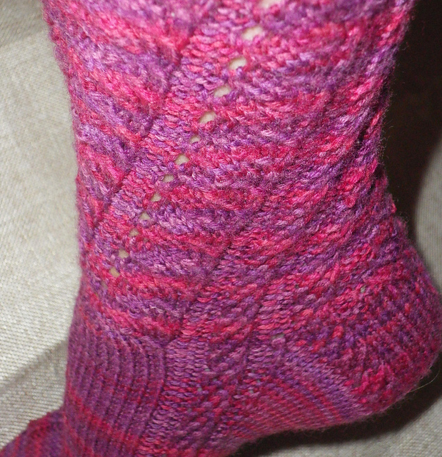 Lacy Twist and Shout Sock