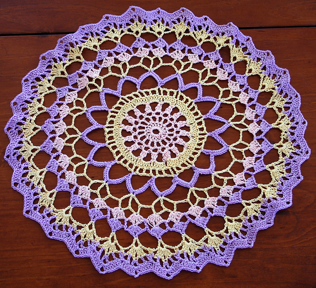 Joy of Spring Doily