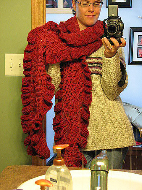 Cable Scarf