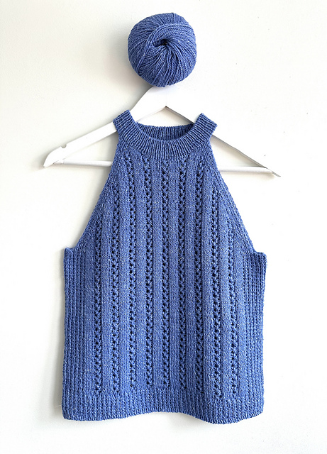 Ravelry: Riptide Halter pattern by Jennifer Shiels Toland