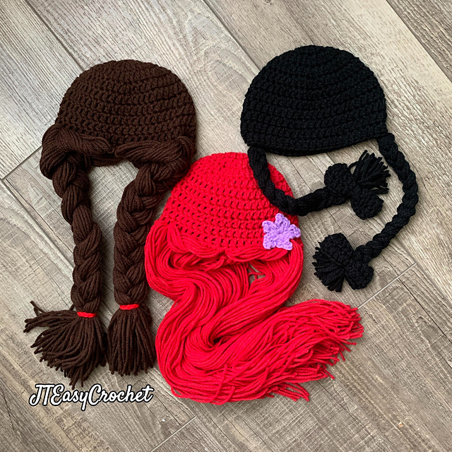 Princess Wig Hats