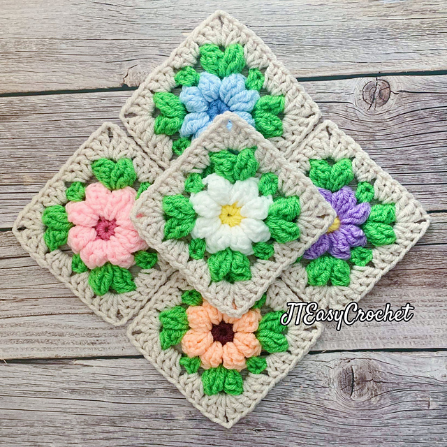 Flower Granny Square