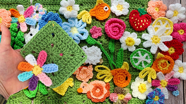 Best Granny Square for Applique