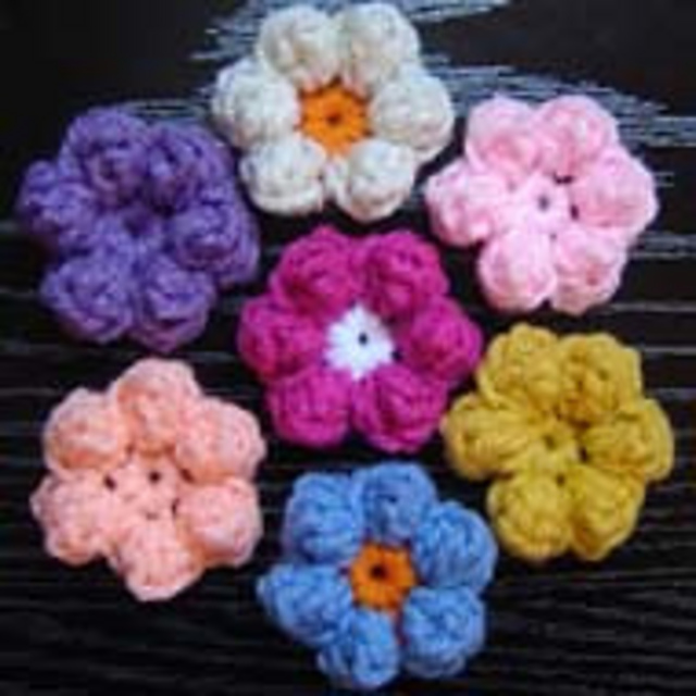 Daisy Flower Applique