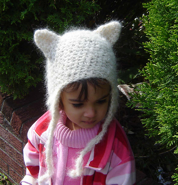 Kitty Earflap Hat