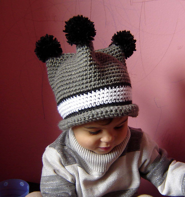 Three Pom Hat