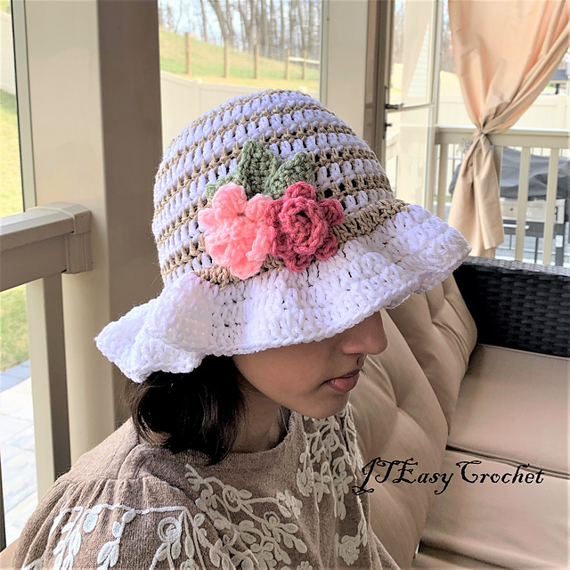 Striped Sunhat