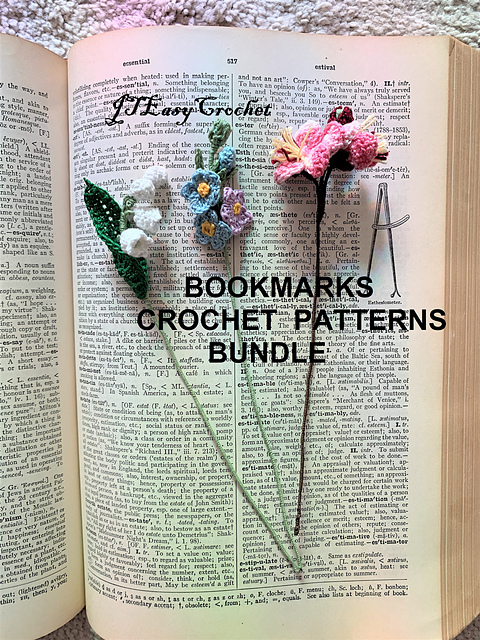 Flower Bookmarks
