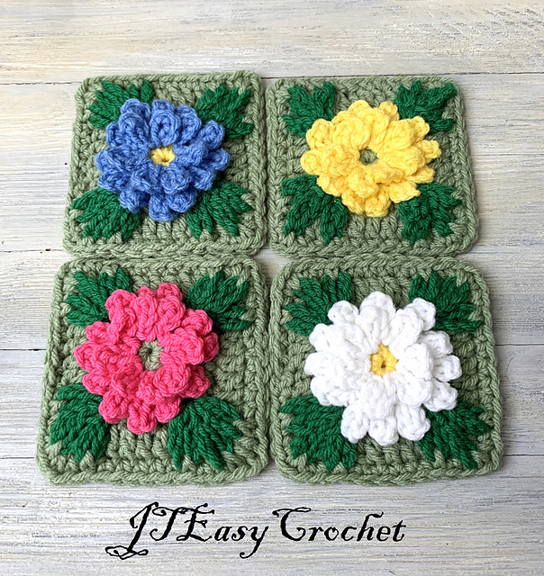 Daisy Granny Square