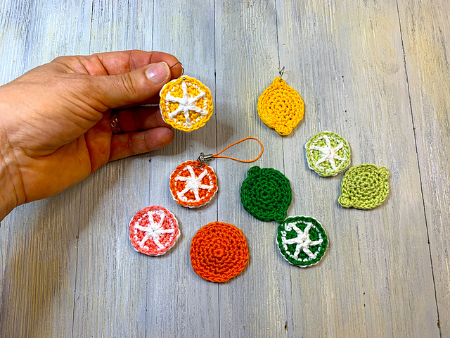 Citrus Slices Appliques