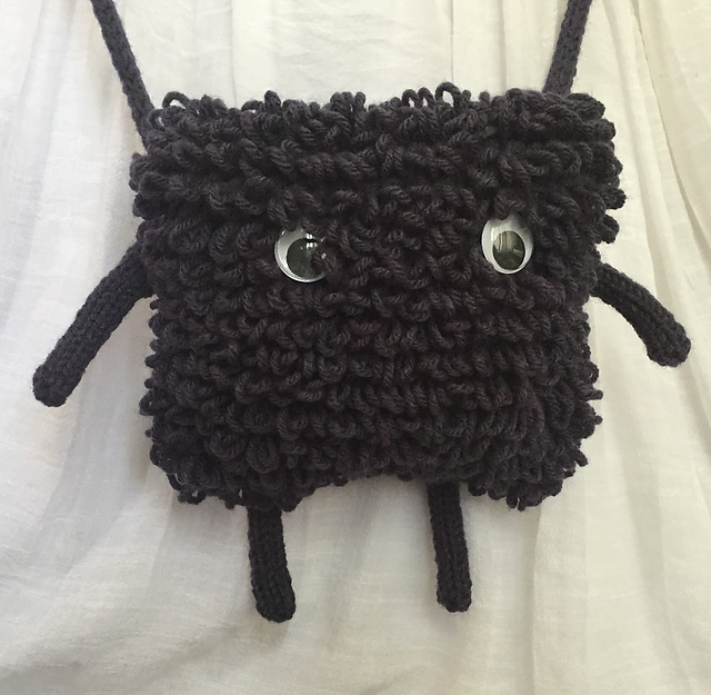 Knitted Monster Purse