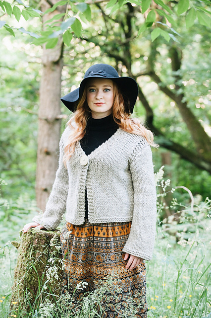 Janet Big Brit Cardigan