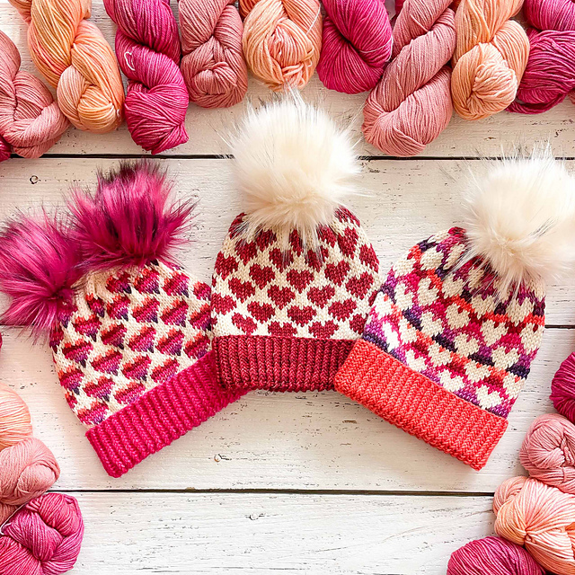 Ravelry: Heart to Heart Beanie pattern by Noemi Zimmer