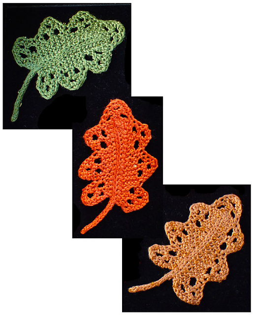 Bits of Lace Oak Leaf