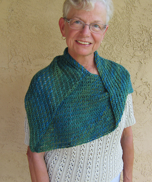 Bearfoot Over the Shoulder Shawl