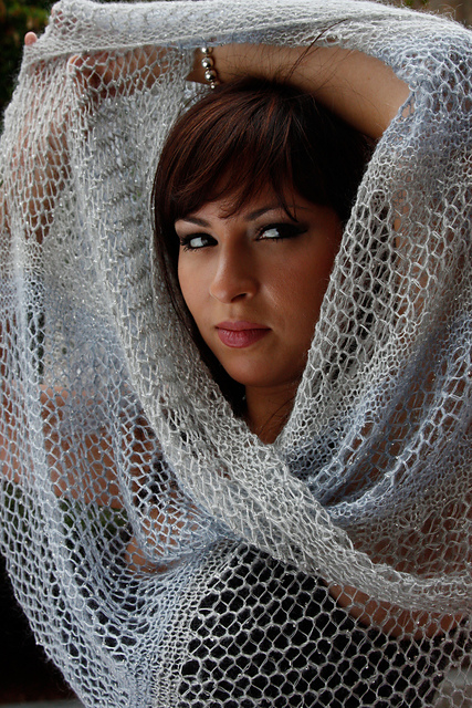 Half-note Symphony Shawl