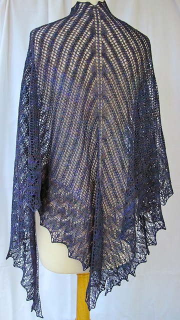 V-Start Triangle Lace Shawl