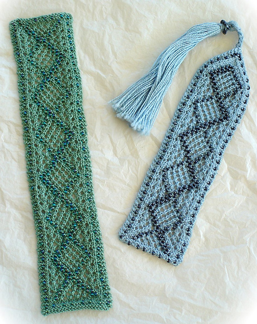 Helix Beaded Bookmarks