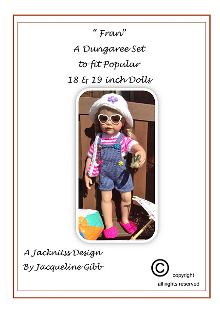 Denim Dungaree Set