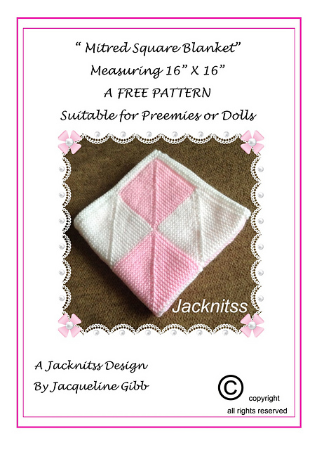 Mitred Square Blanket