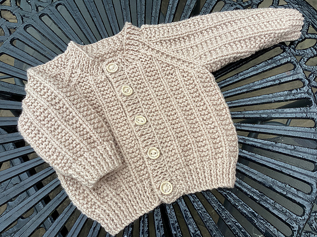 Ravelry: Purl Textured Cardigan pattern by Jacqueline Gibb