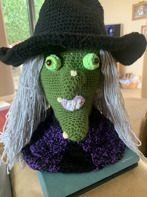 Witch Mannequin Crochet Cover