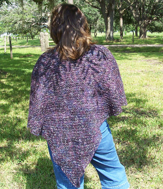 Easy Eyelet Edges Shawl