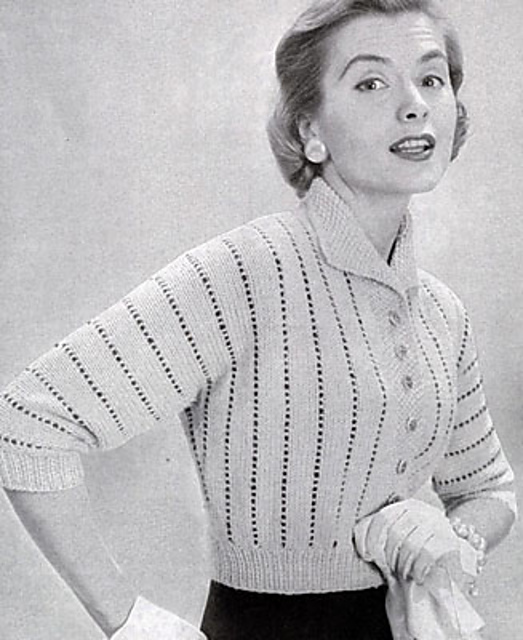 Cardigan Sweater No. 478