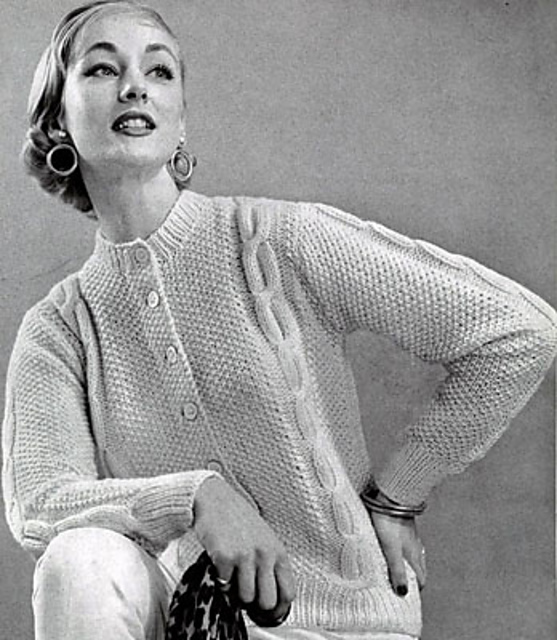 Cardigan Sweater No. 450