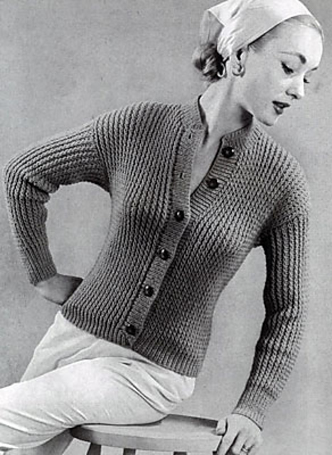 Cardigan Sweater No. 447