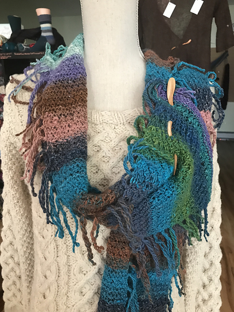 Get Fringed Scarf