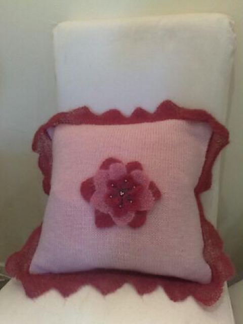 Flower Cushion Cover