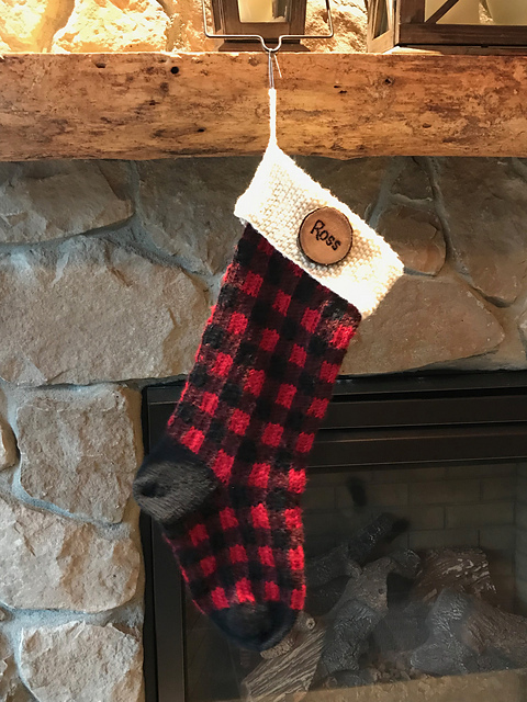 Northwoods Christmas Stocking