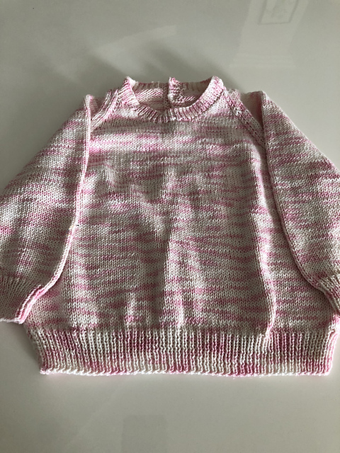 Raglan Jumper in 4ply