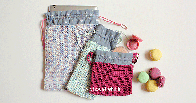Trousse-Pochette à coulisse