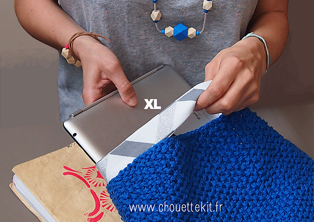 Pochette au point de riz
