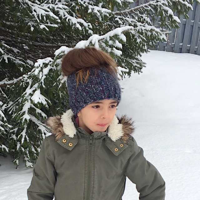 Messy Bun Beanie