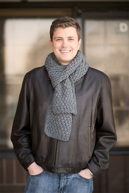 Textured Scarves (Seed Stitch)