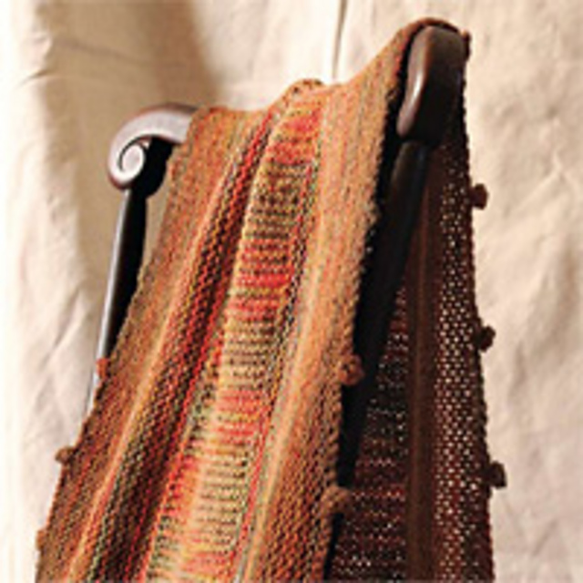 Picot Edge Crazy Shawl