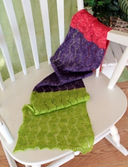 Knit and Purl Shawl