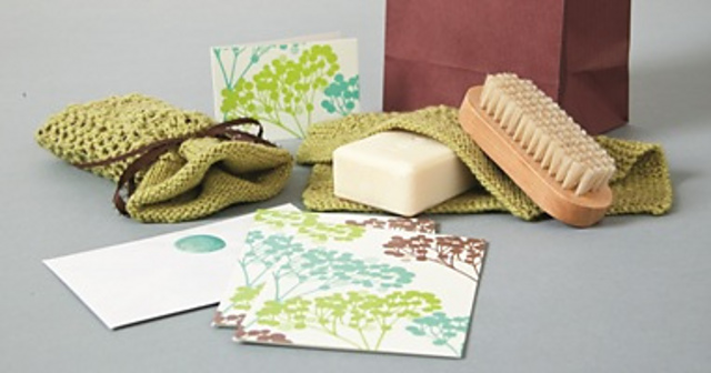 Spa Set Accessory Knitting Pattern